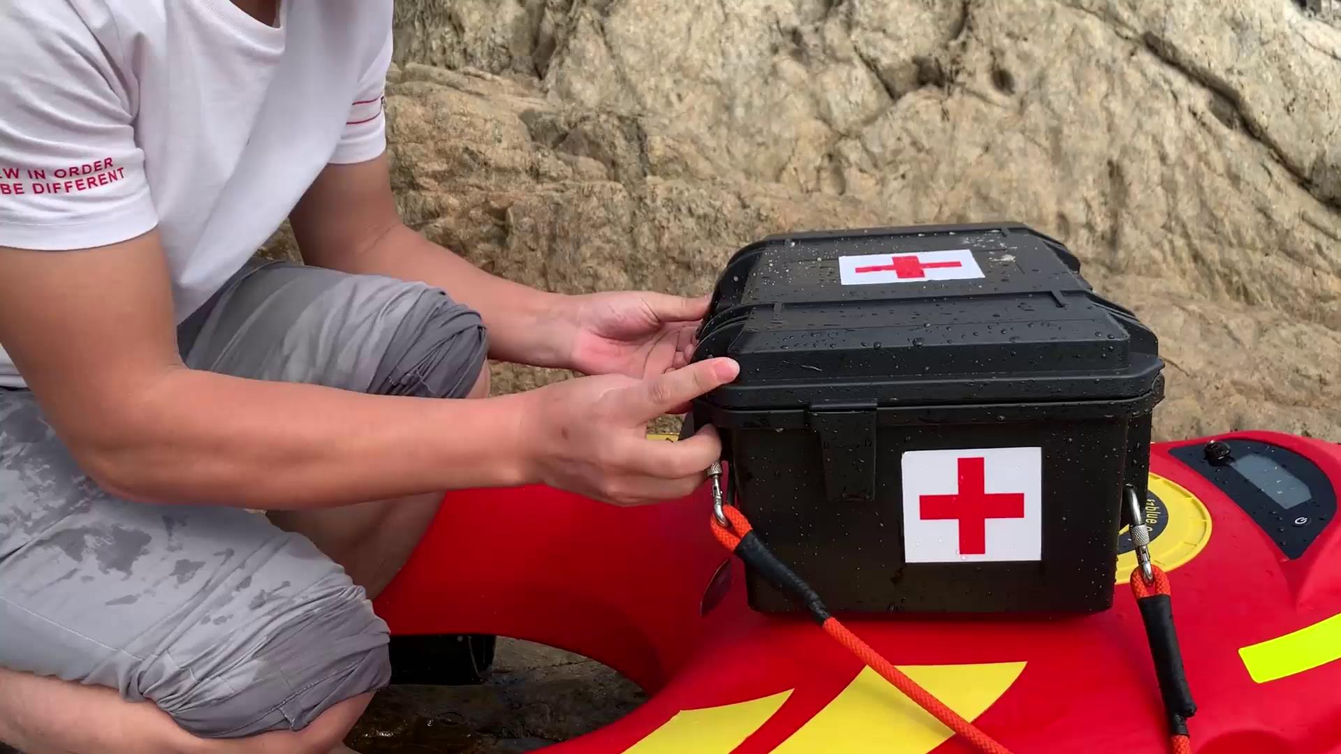 水上救援機(jī)器人物資遞送應(yīng)用