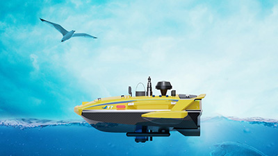 USV02無人偵測船